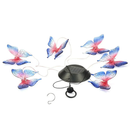 Artificial Butterfly Wind Chimes