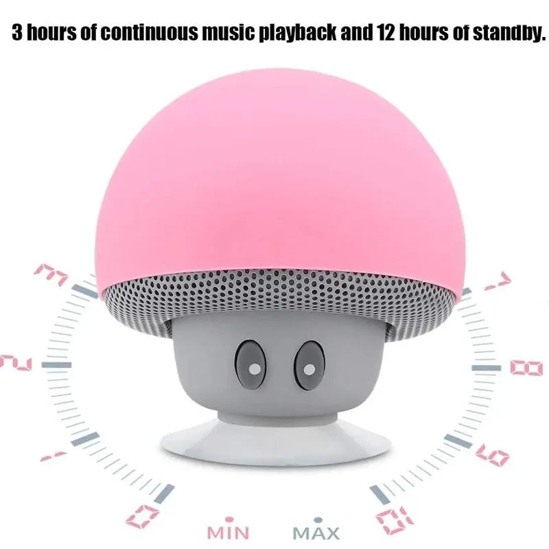 Mini Bluetooth Mushroom Speaker