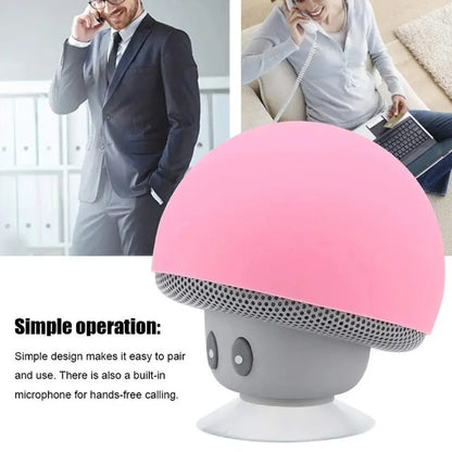 Mini Bluetooth Mushroom Speaker