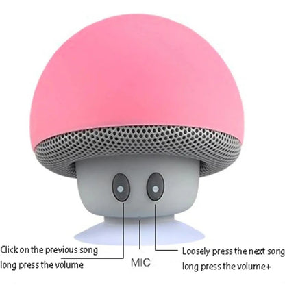 Mini Bluetooth Mushroom Speaker