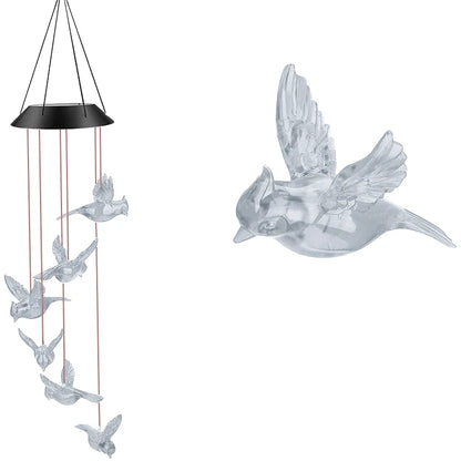 Artificial Butterfly Wind Chimes